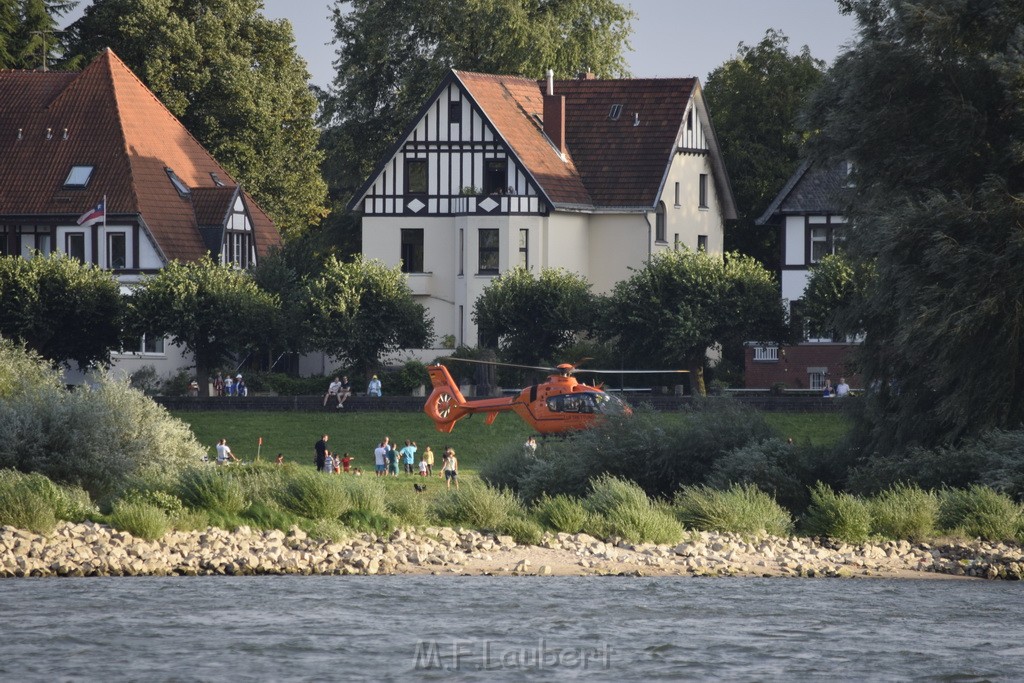 Personensuche im Rhein bei Koeln Rodenkirchen P299.JPG - Miklos Laubert